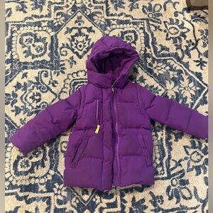 Crewcuts Purple Kids Puffer Jacket